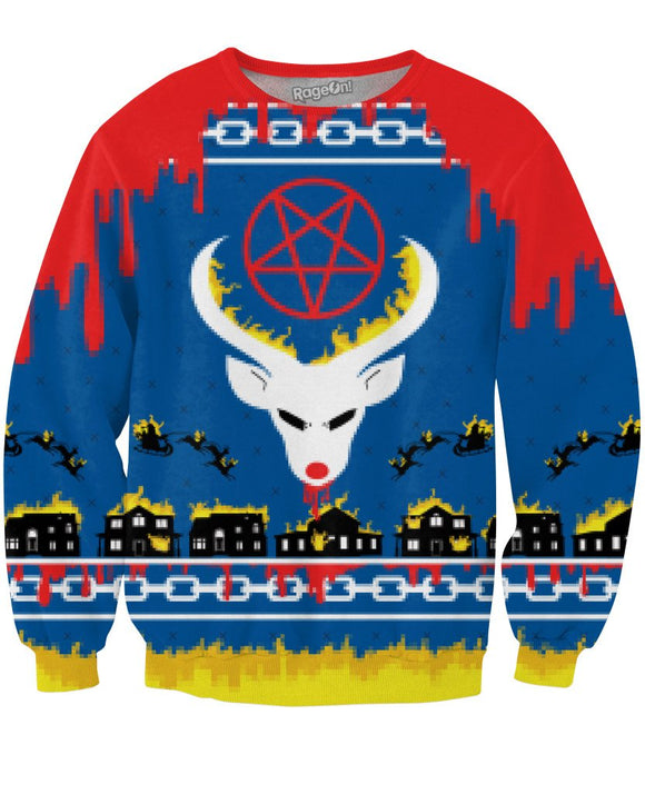 Satan s Ugly Christmas Sweatshirt ngochahotee